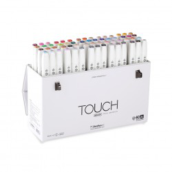 Shinhan Touch Twin 12 Brush Marker Set Skin Tones
