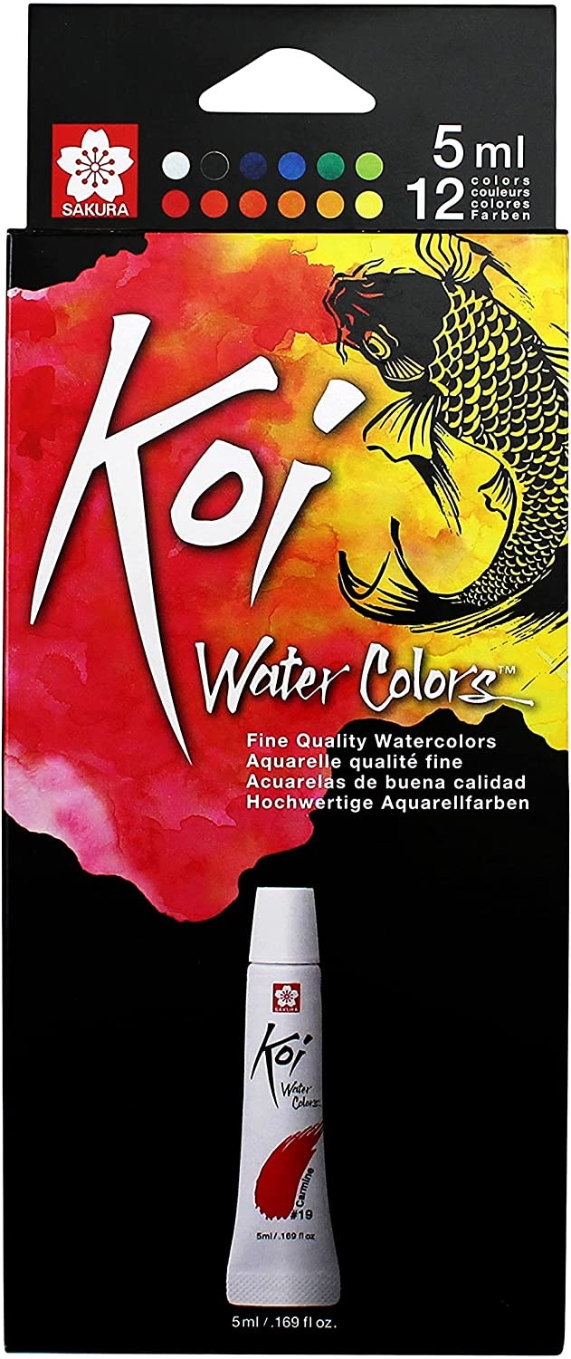 Koi Water Colors in sets - Tube - Water Colors - Art Material